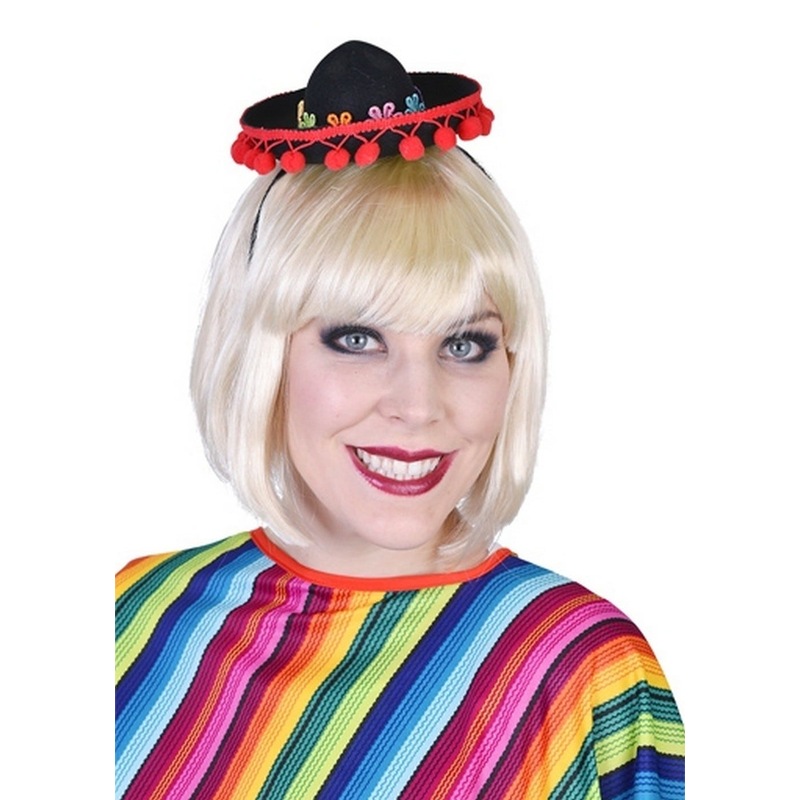 Buy Mini Mexican Hat with Flower Band MyDeal