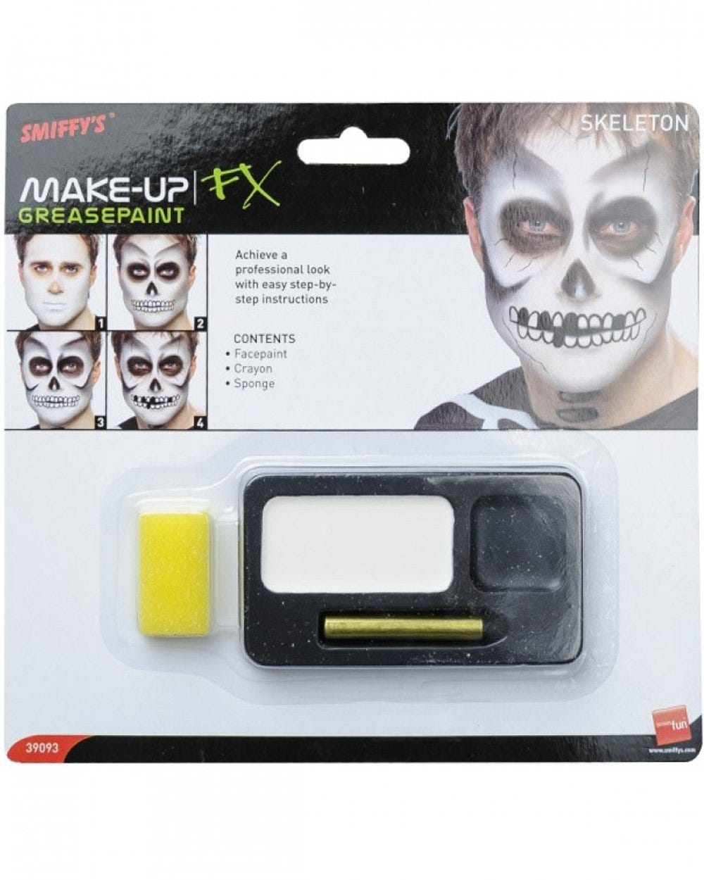 Skeleton Makeup Kit : Kit de maquillage Mehron Character – KFAI