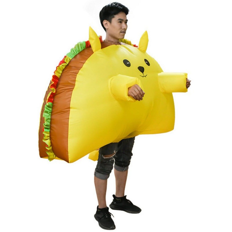 Buy Taco Mexican Food Inflatable Costume Suit - MyDeal