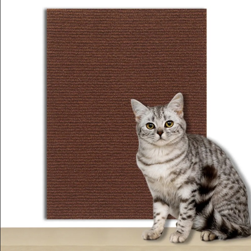 Buy 100x40cm SelfAdhesive Cat Scratching Mat Cuttable Climbing Cat