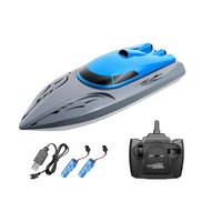 2.4G Remote Control Boat High-Speed Racing Boat-Green