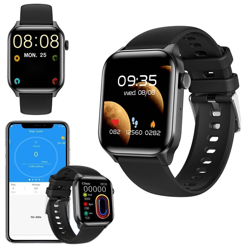 Buy 2024 Smart Watch Water-resistant Smartwatch Heart Rate Fitness 