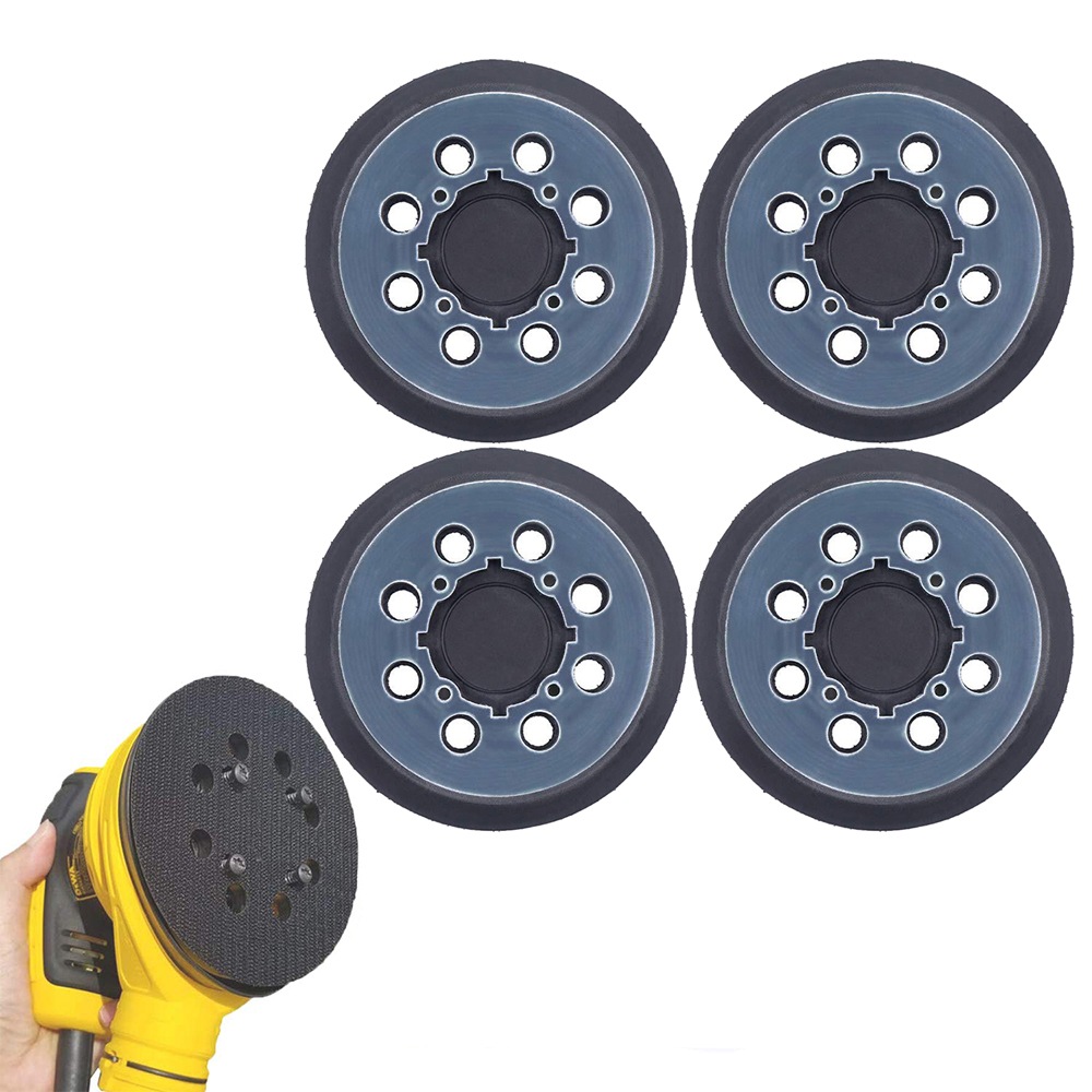 4pcs Replacement Sanding Pads for DeWalt 5 inch 8 Hole Hook and Loop