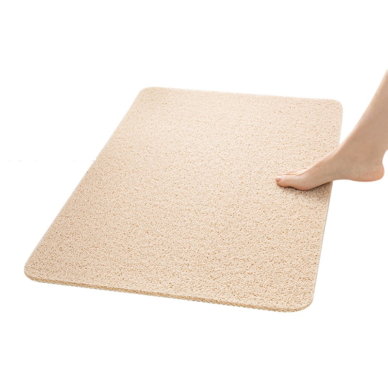 Buy Anti-Slip Loofah Bathroom Mats Quick Drying Bath Tub Mat With Drain ...