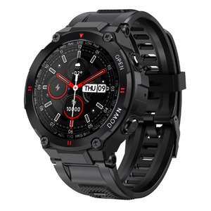 Bluetooth Smart Watch Health Fitness Tracker Blood Pressure Heart Rate Sport Watch-Black