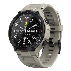 Bluetooth Smart Watch Health Fitness Tracker Blood Pressure Heart Rate Sport Watch-Grey