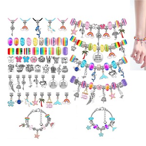 Bracelet Making Kit Charm DIY Craft Jewelry Bracelets Set for Girls