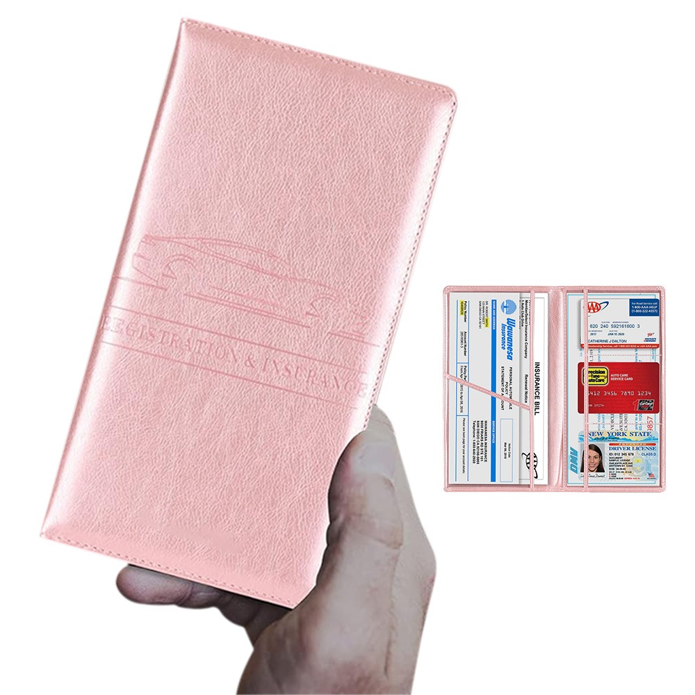 Registration Rack Folder Buy Car Registration And Insurance Card Holder Vehicle License Glove ...