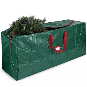 Christmas Tree Storage Bag Water-resistant Storage Box for Protect Against Dust -Green