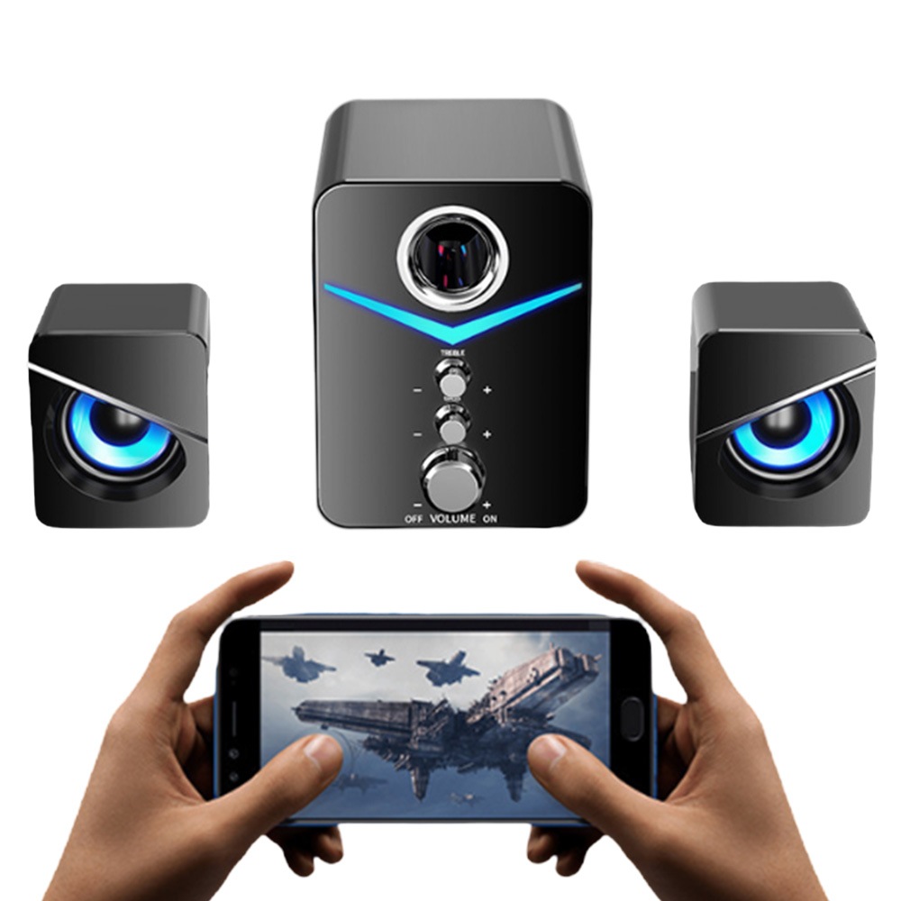 Secure Computer Surround Buy Computer Bluetooth LED Surround Sound System Audio Desktop Wired ...