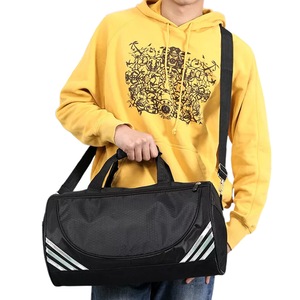 Gym Duffle Bag Taekwondo Travel Duffel Bag Outdoor Gym Sports Bag-White