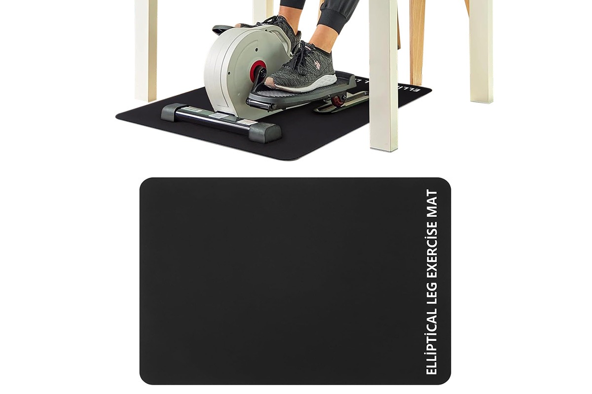 Buy Non Slip Ellipse Leg Exerciser Workout Mat Under Desk Elliptical ...