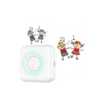 Portable Bluetooth Wireless Mini Printer Heat-Sensitive Print Maker-Green