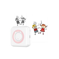 Portable Bluetooth Wireless Mini Printer Heat-Sensitive Print Maker-Pink