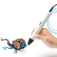Printing 3D Pen with OLED Display-White