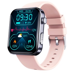Smart Watch Health Fitness Tracker Blood Pressure Heart Rate Sport Watch-Pink