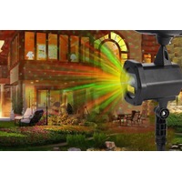 Solar Landscape Projector Lawn Lighting for Christmas Party Outdoor Garden Decor
