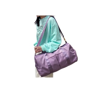 Sports Duffel Bag for Gym with Wet Pocket Shoe Compartment-PurPle