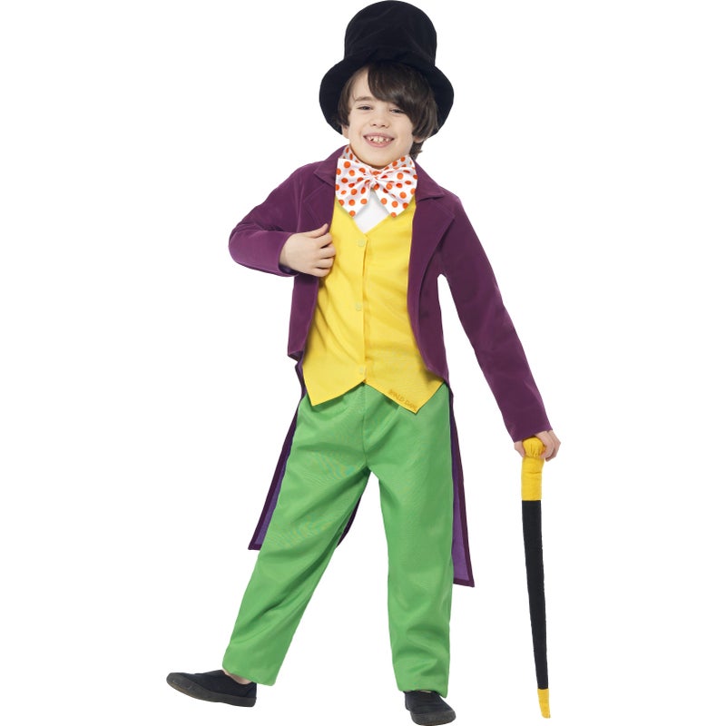 Buy Roald Dahl Willy Wonka Chocolate Factory Boys Book Week Fancy Kids ...