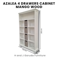 Azalea 4-Drawer Cabinet