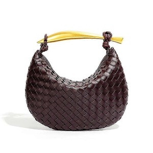 2024 Sardine Tote Bag Woven Handbag Pu Leather Women's Party Evening Clutch Bags Ladies Hobo Tote Bag