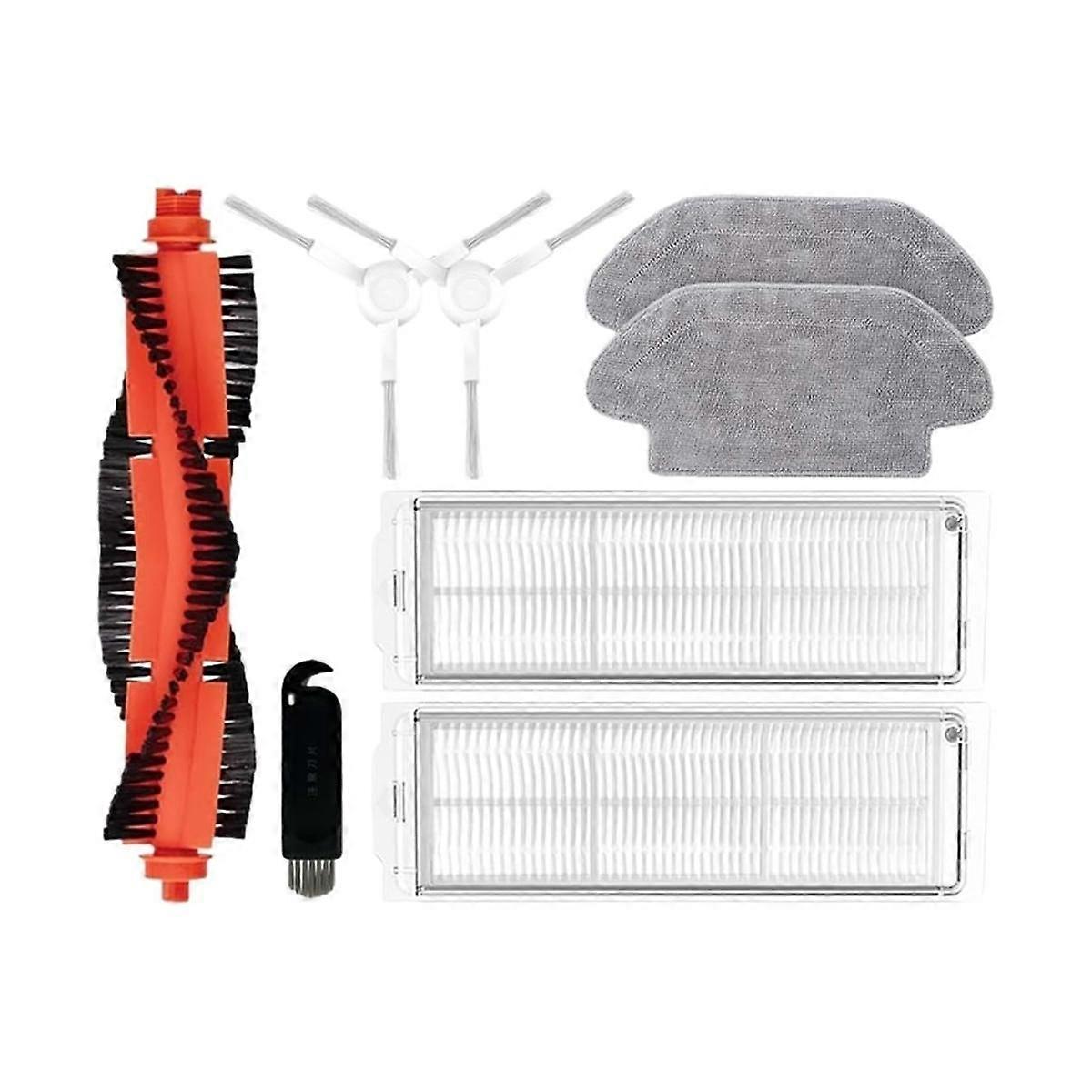 Emiif Robot Stofzuiger Accessoires Kit voor Mova Z5 Pro, Z50 Emiif Robot Stofzuiger Accessoires Kit voor Mova Z5 Pro, Z50