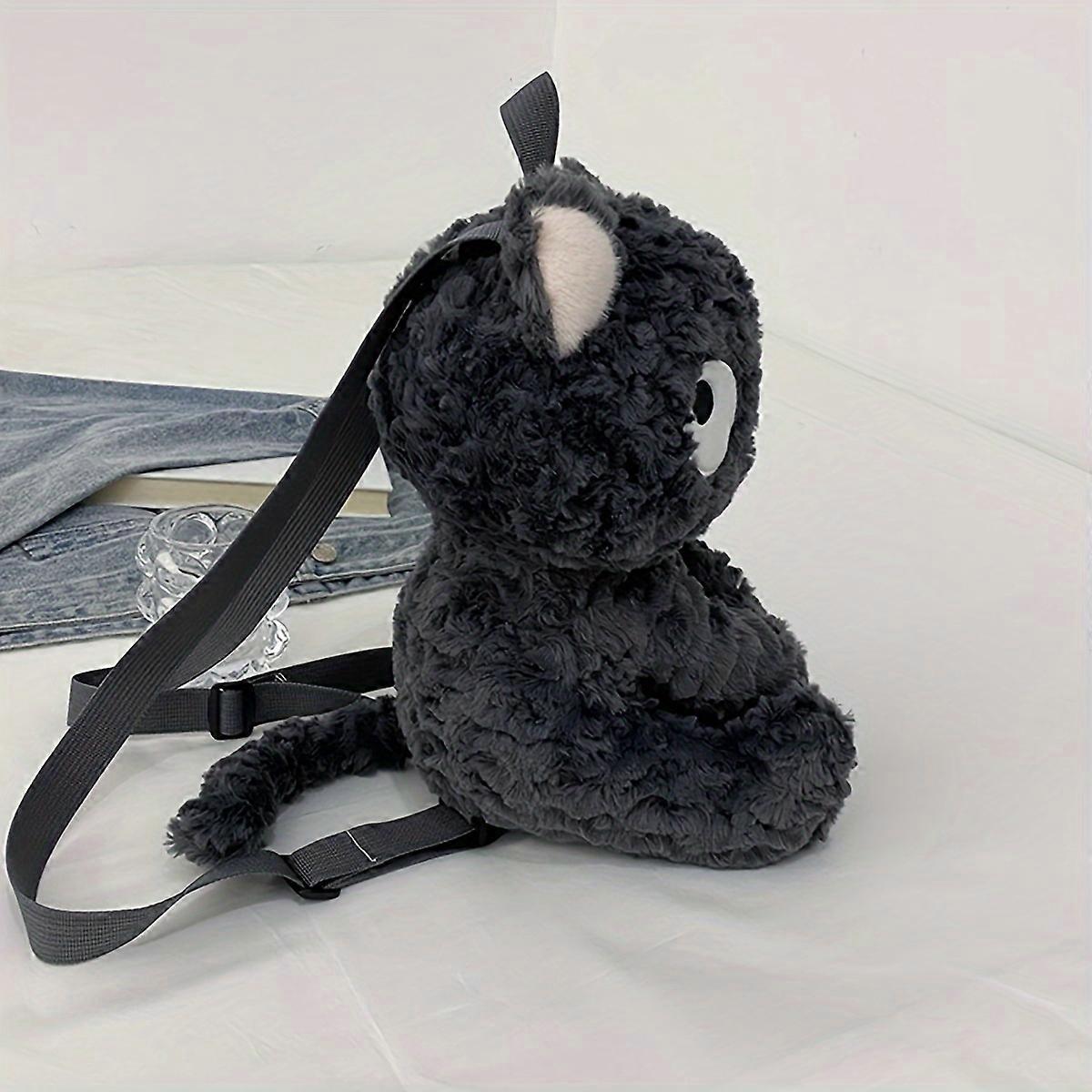 ALAZA Cute Little Black Cat Backpack - 11.6x6.9x16.7 Inch Kids School Bag, Water Resistant