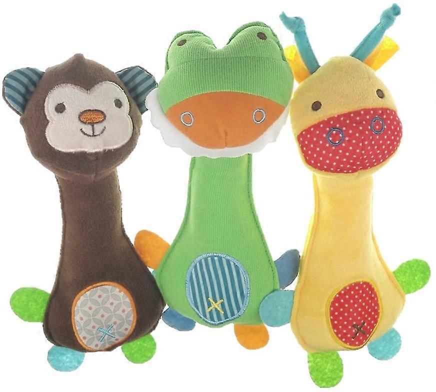 Buy Pcs Squeak Toys for Dogs, Plush Chew Toy for Small and Medium Puppy ...