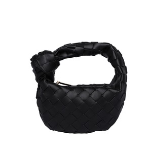 Tote Bag Woven Handbag Pu Leather Women's Shoulder Wallet Large Volume Braided Bag