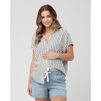 Ada Relaxed Shirt Black / White