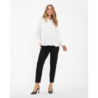 Alexa Classic Crop Pant Black