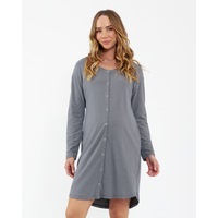 Blake Organic Nightie Gunship / White