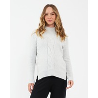 Cable Nursing Knit Snow