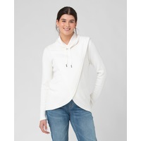 Cassie Cross Over Nursing Knit Off White
