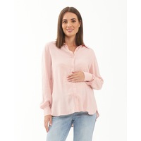 Clara Relaxed Shirt Soft Pink