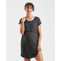 Dreamy Lounge Nursing Dress Granite