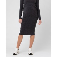 Jess Skirt Dark Charcoal