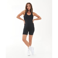 Luxe Knit Short Body Suit Black