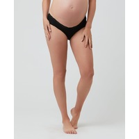 Organic Cotton Lacey Briefs Black