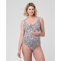 Pebbles Tie Front One Piece Multi