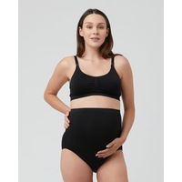 Seamless Nursing Bra Black