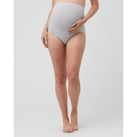 Seamless Stripe Briefs Grey / White