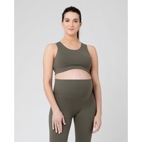 Tempo Crop Top Khaki