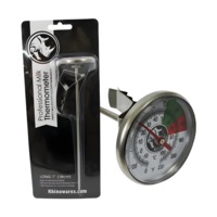 Rhino Long Milk Thermometer Milk Frothing Jug Coffee