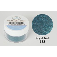 Royal Teal - Silk Microfine Glitter (652)