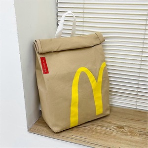 2024 Realistic Mcdonalds Backpack/Messenger Side Bag - Fast Food Gifts Shoulder Student Leisure
