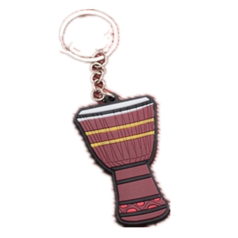 Buy 4 Pcs Personalized Musical Instrument Pendant Keychain(African ...