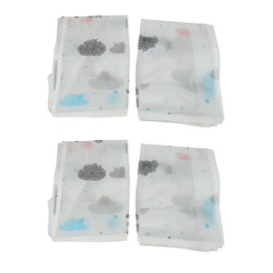 4pcs Foldable Storage Bag Clothes Blanket Quilt Closet Sweater Organizer Box Home Storage Bags Supp