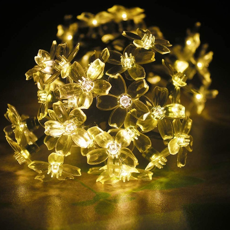 Led Cherry String Light Buy 5m 50LED Cherry Blossom Solar String Light Indoor Outdoor Garden ...