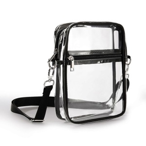 Clear Crossbody Bag Stadium Approved, Clear Stadium Bags For Women Men, Clear Purse Adjustable Strap Beach Bag Waterproof